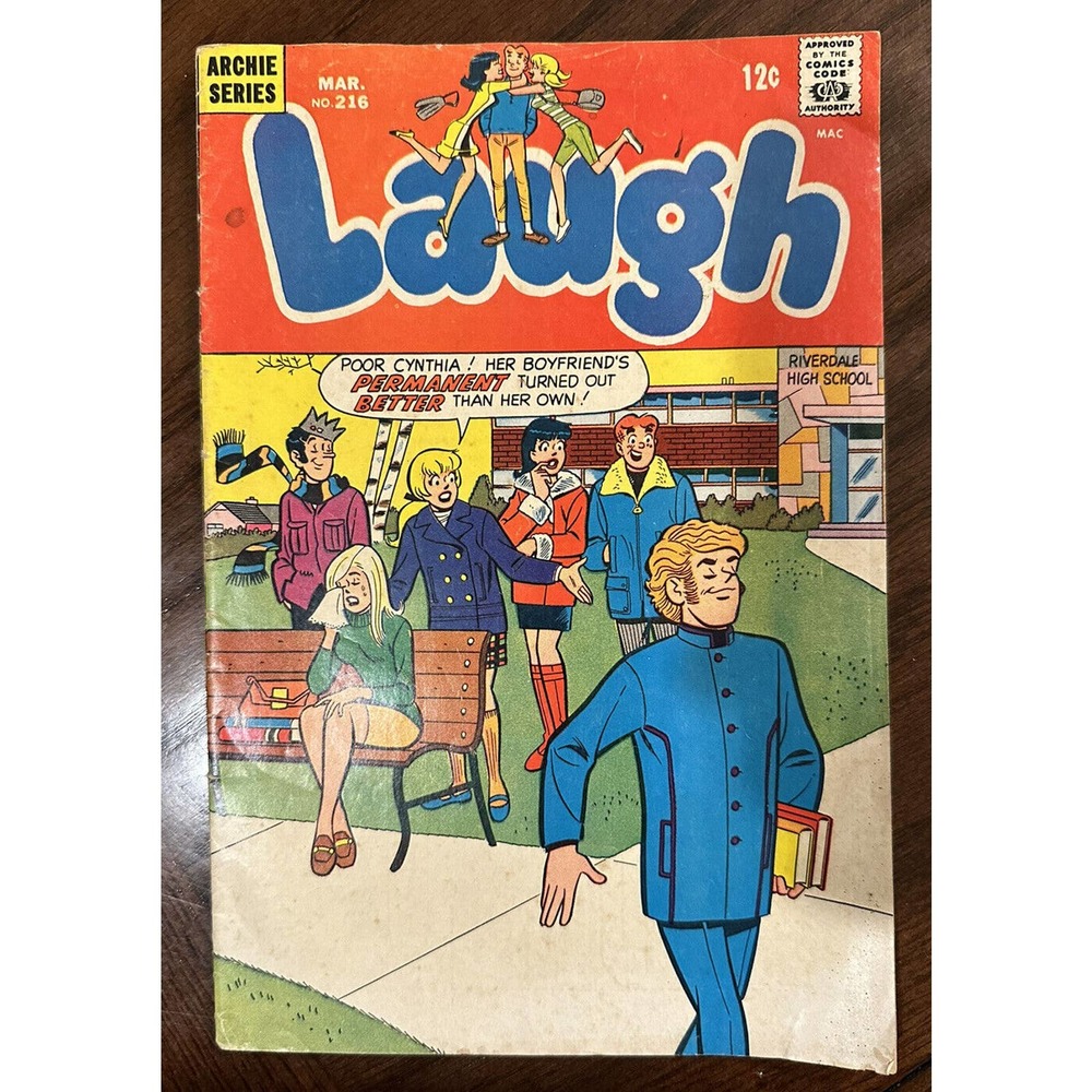 Laugh No. 216 - Vintage 1969 Archie Series Comics